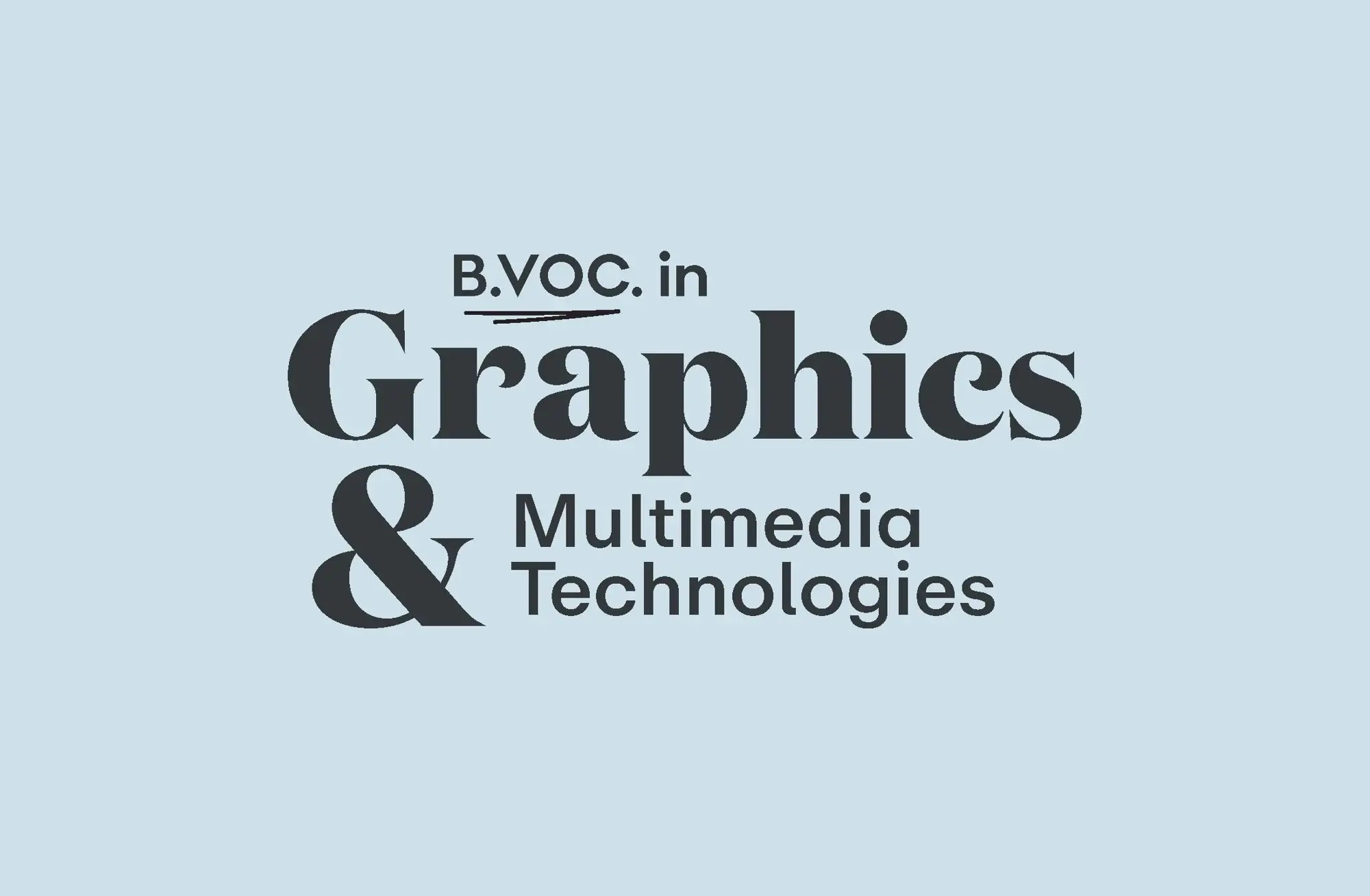 bvoc in graphic and multimedia